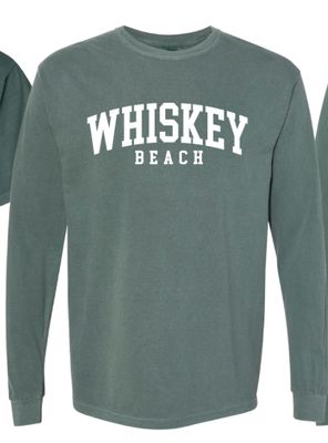 MENS CLASSIC WHISKEY BEACH LS TEE