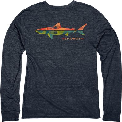 REMNANT SHARK TRIBLEND LS TEE
