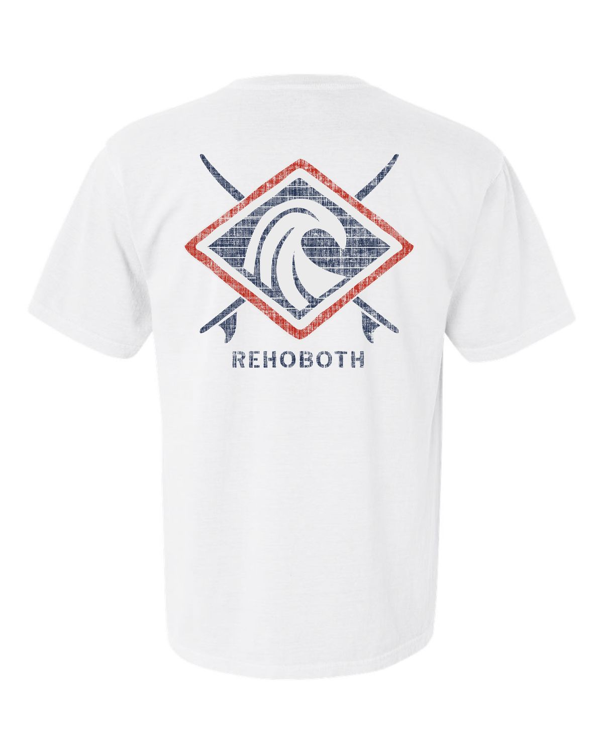 SURF WAVE SS TEE, Color: WHITE, Size: S