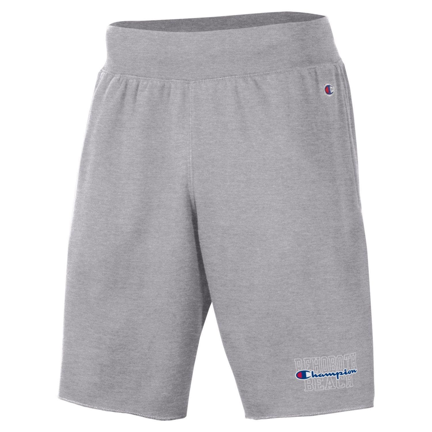 CHAMPION MENS ROCHESTER SHORTS, Color: HEATHER GREY, Size: S