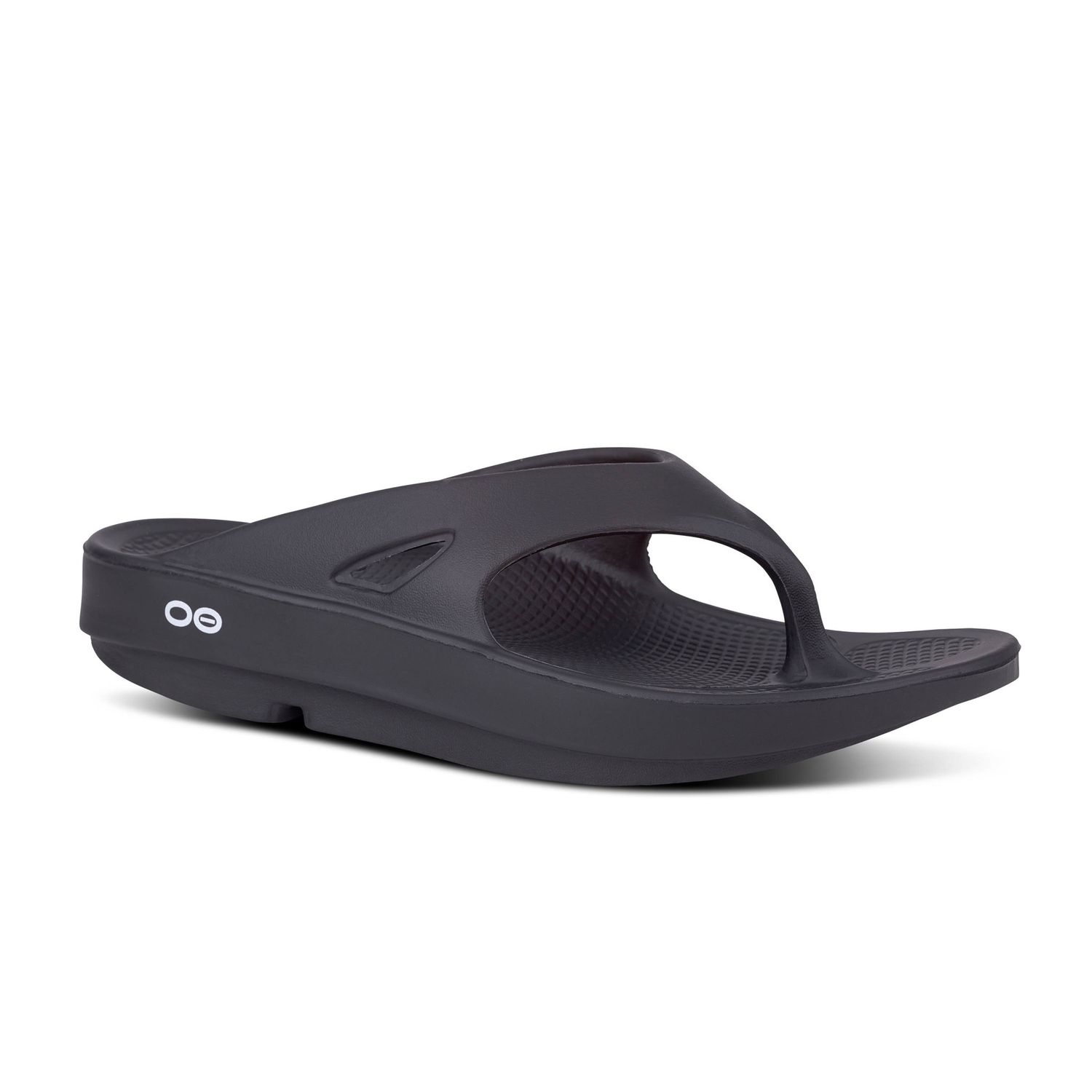 OOFOS OORIGINAL FLIPFLOP, Color: BLACK, Size: M3/W5