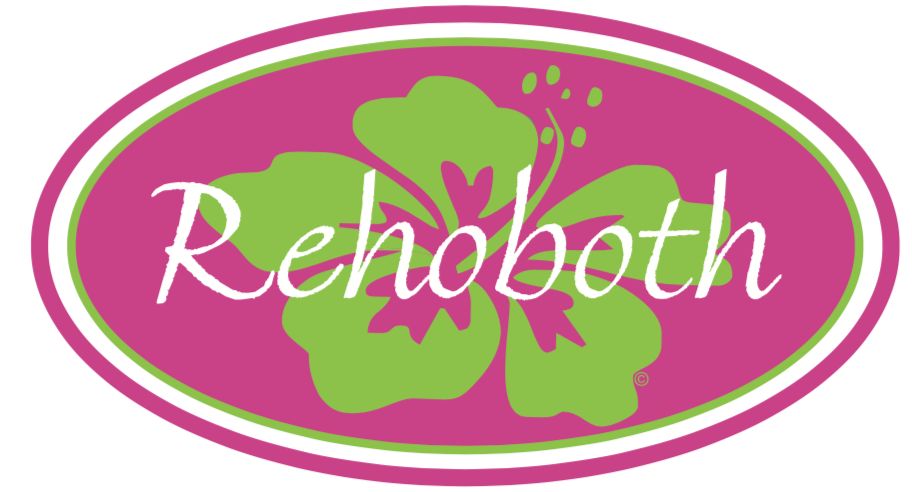 FANCY EURO STICKER, SIZE: 5.5 x 3, COLOR: HOT PINK HIBISCUS