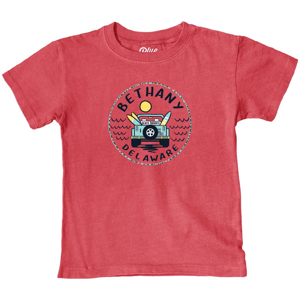 BETHANY INFANT CONCURRENCE JEEP TEE, Color: PAPAYA, Size: 6M