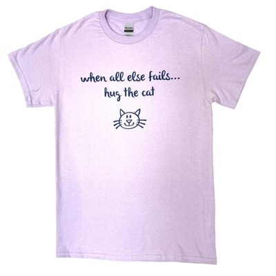 CLASSIC PET LOVER HUG THE CAT SS TEE
