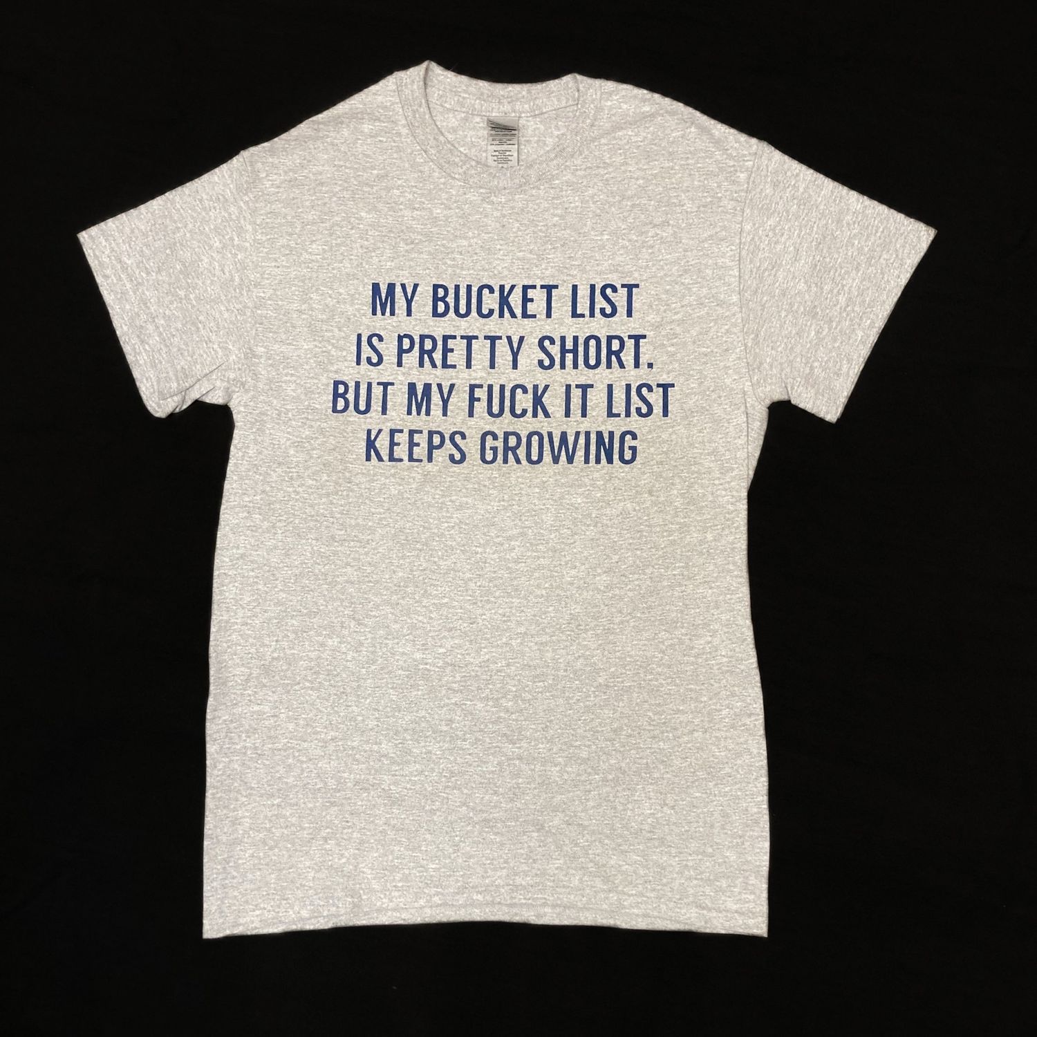 CLASSIC ATTITUDE BUCKET LIST SS TEE