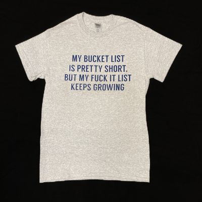 CLASSIC ATTITUDE BUCKET LIST SS TEE