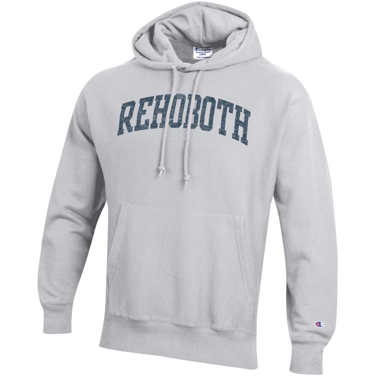 CHAMPION REVERSE WEAVE HOODIE, Color: SILVER GREY ARCH, Size: XS