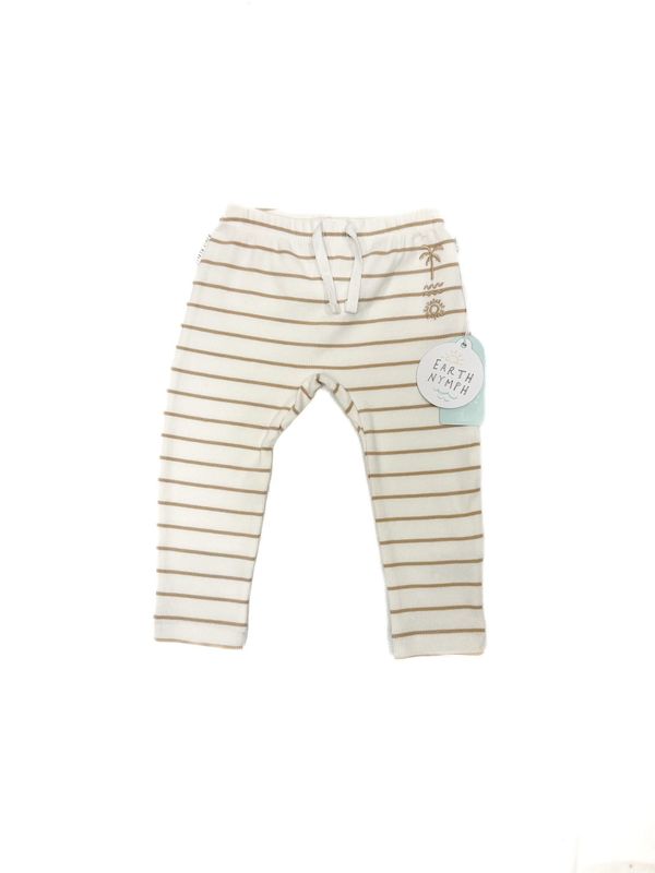 NEUTRAL STRIPED LEGGINGS