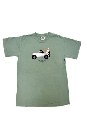 BETHANY LAB IN JEEP SS TEE