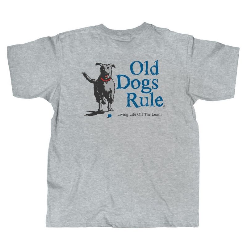 OLD GUYS RULE OLD DOGS RULE SS TEE