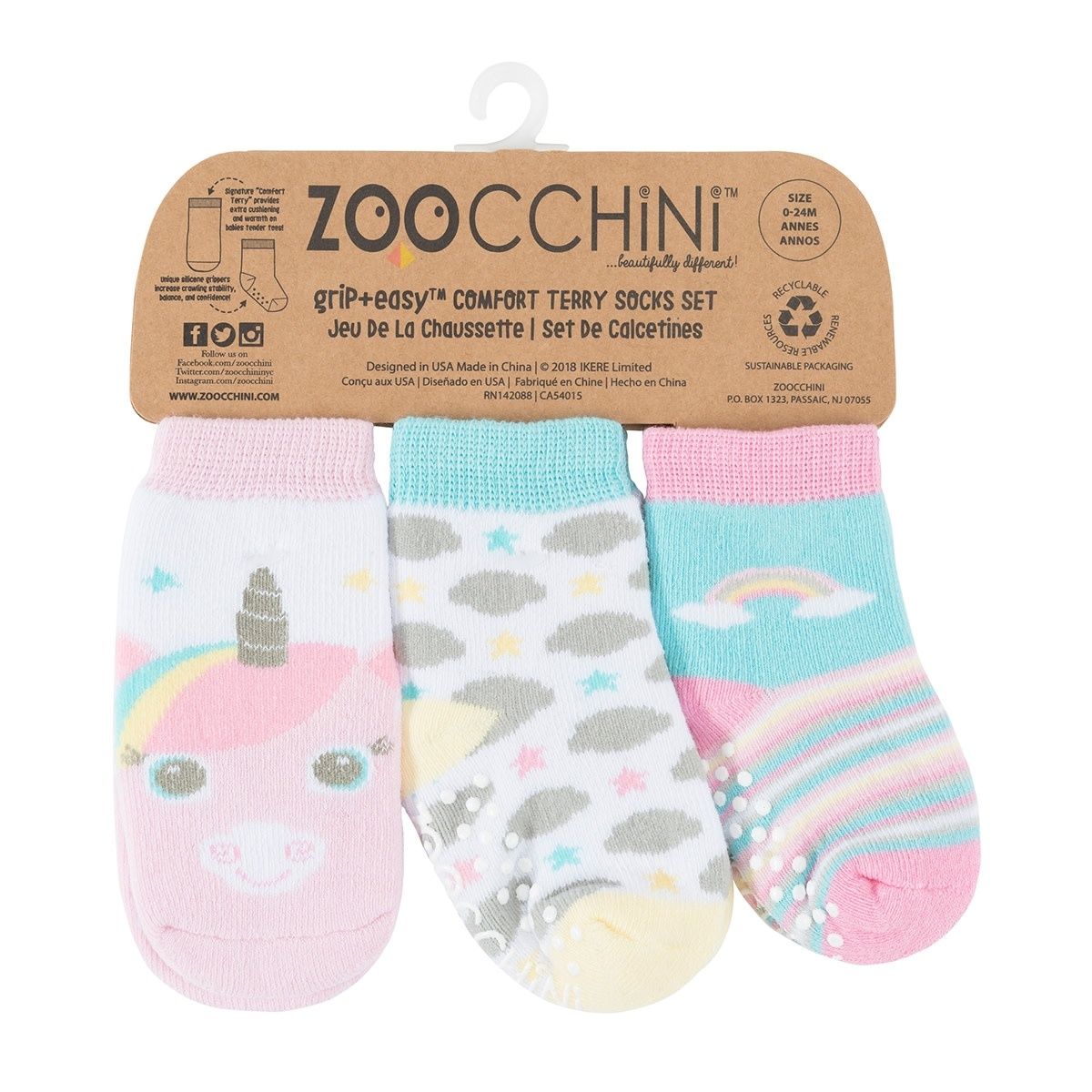 ZOOCCHINI BABY SOCKS