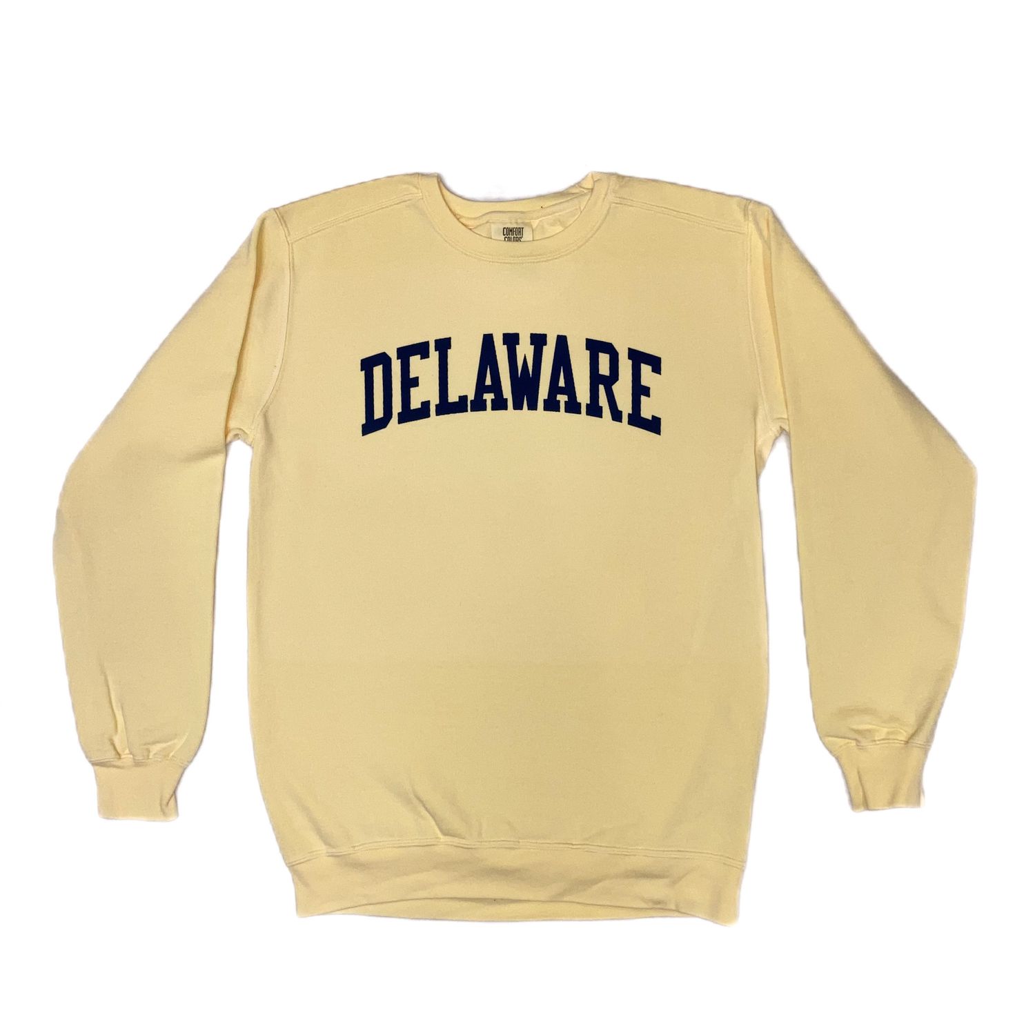 MENS CLASSIC DELAWARE CREWNECK, Color: BUTTER, Size: S