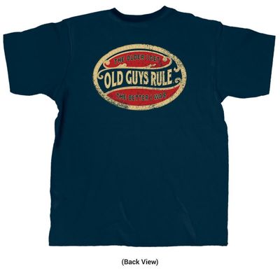 OLD GUYS RULE BETTER OVAL SS TEE
