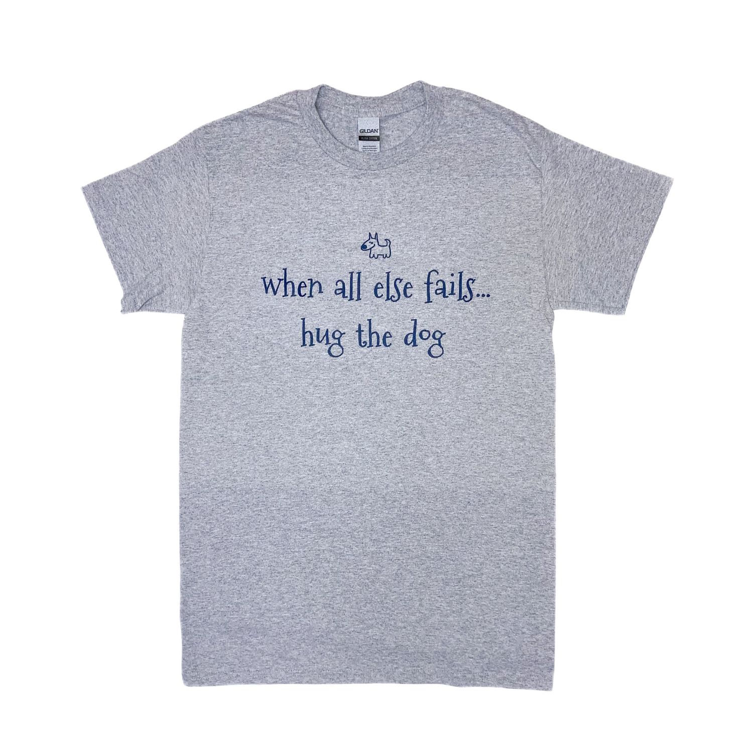 CLASSIC PET LOVER HUG THE DOG SS TEE, Size: S