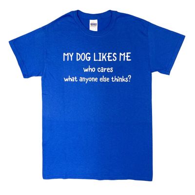 CLASSIC PET LOVER DOG LIKES ME SS TEE