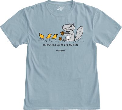 CHICKS LINE UP SQUIRREL SS TEE