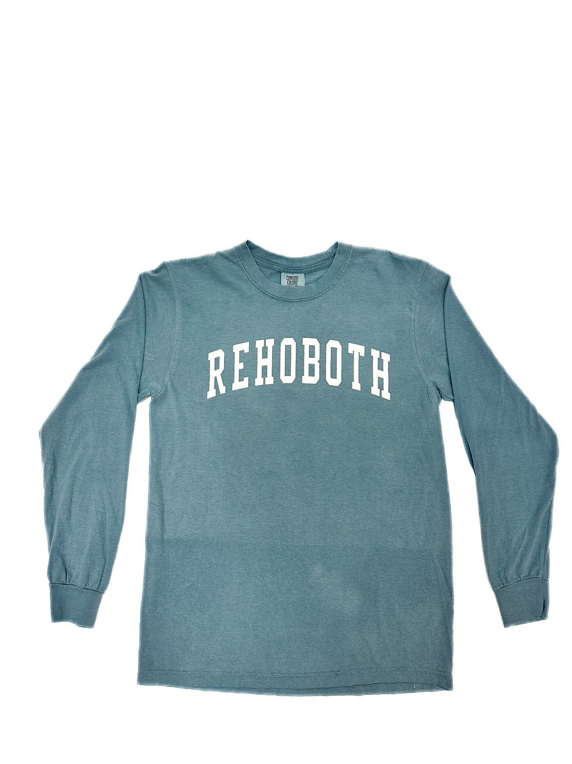 CLASSIC ICE BLUE ARCH LS TEE, Size: S