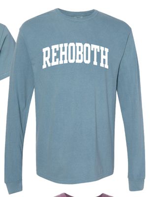 CLASSIC ICE BLUE ARCH LS TEE