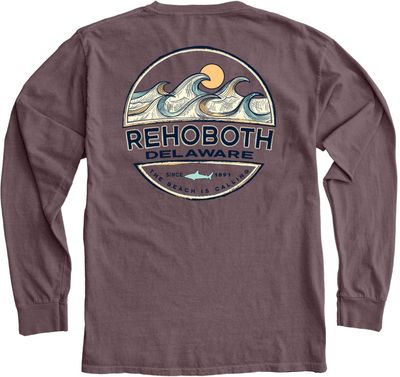 SHAKE UP WAVES LS TEE