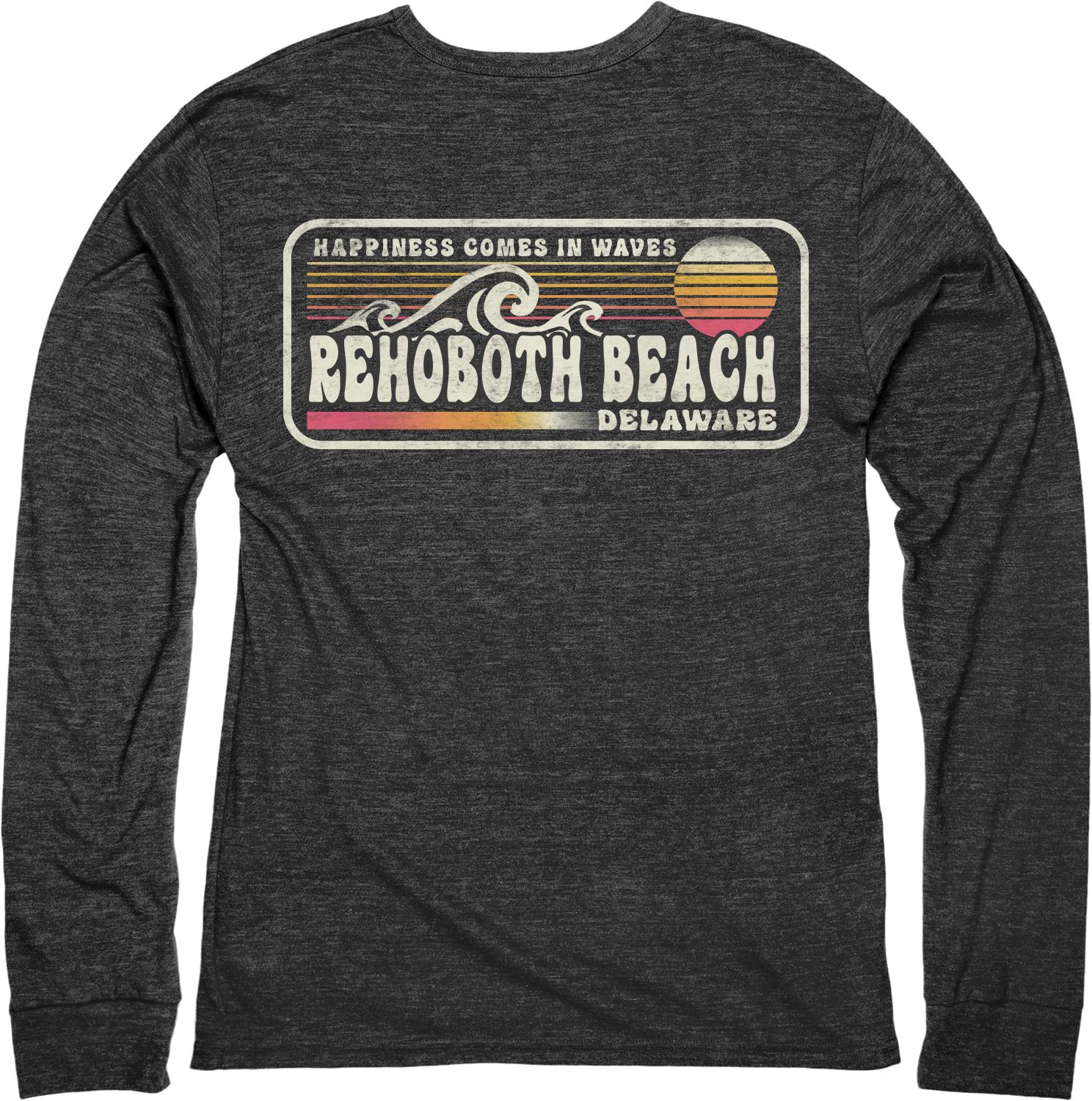 FEAROW WAVES TRIBLEND LS TEE , Color: BLACK, Size: S