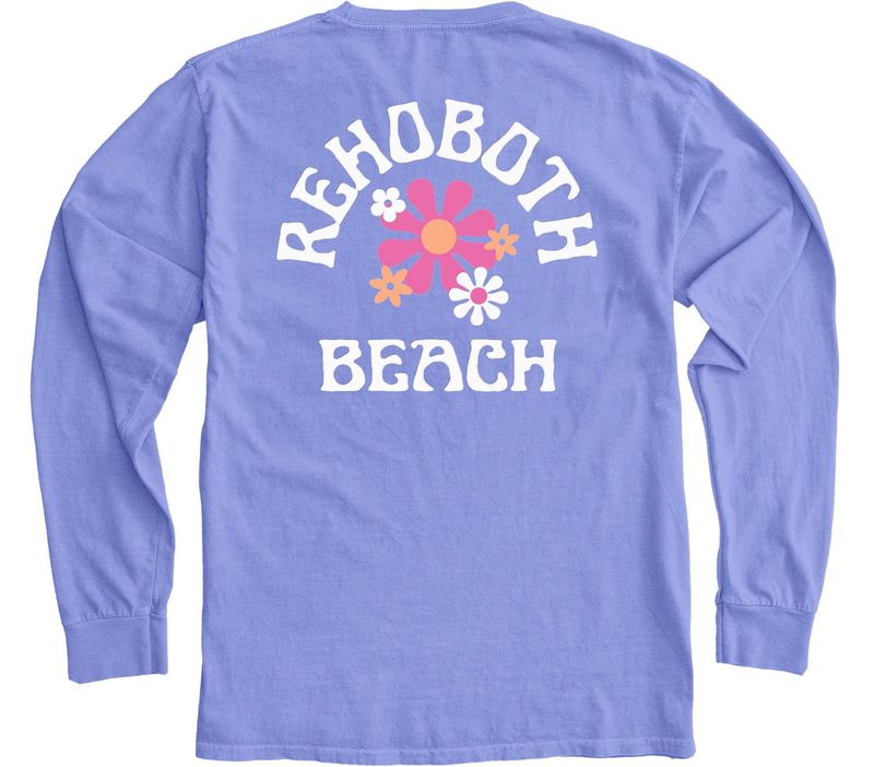 POP CULTURE FLORAL LS TEE