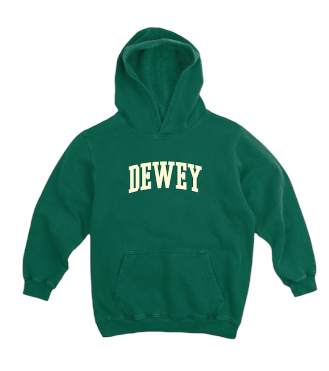 DEWEY YOUTH CLASSIC HOODIE, Color: WASHED HUNTER, Size: XS