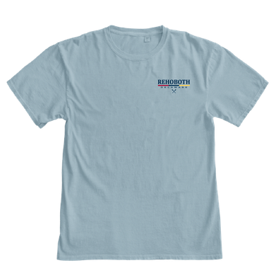 HETTINGER EMBROIDERED CREST SS TEE