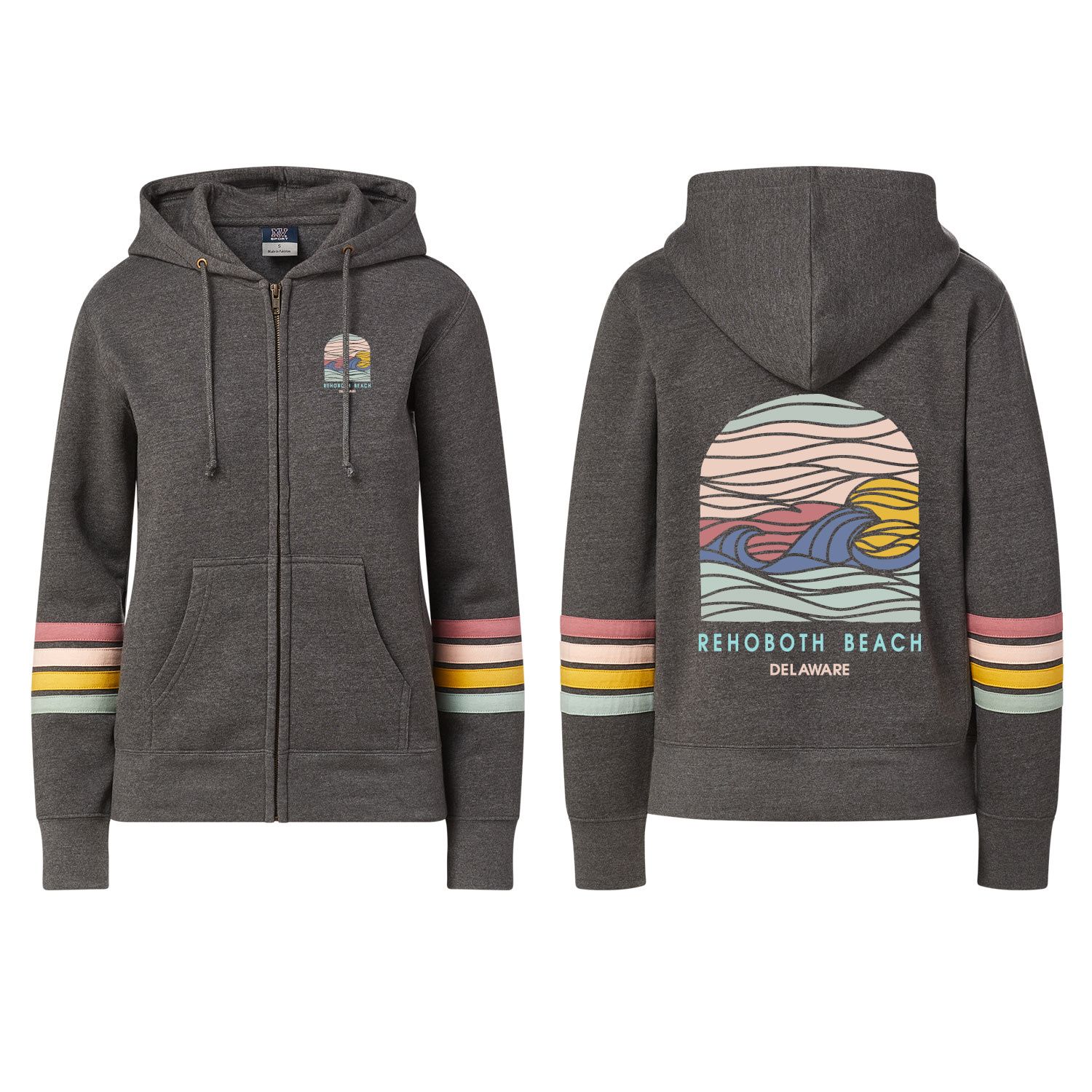 ANGEL FLEECE NAAMAH ZIP HOOD