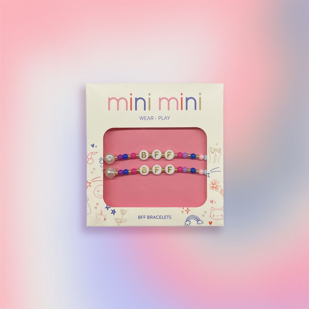 BFF BRACELET SET, Color: HAPPY FACE