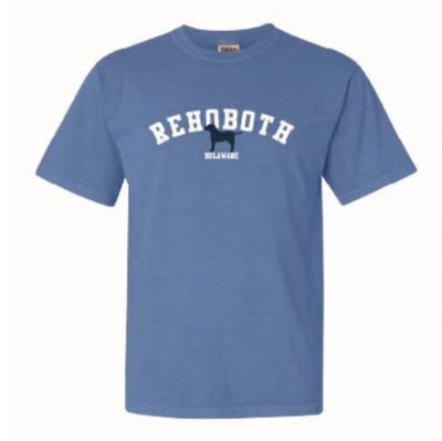 MENS CLASSIC FLO BLUE DOG SS TEE