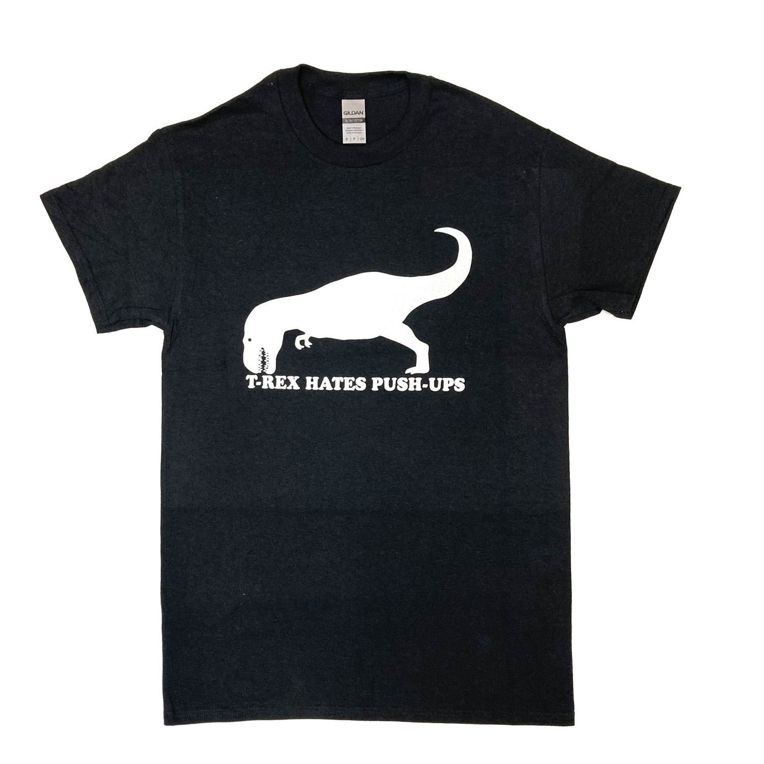 CLASSIC ATTITUDE TREX HATES PUSHUPS SS TEE