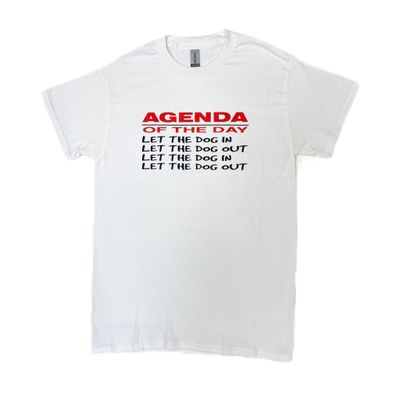 CLASSIC PET LOVER AGENDA OF THE DAY SS TEE