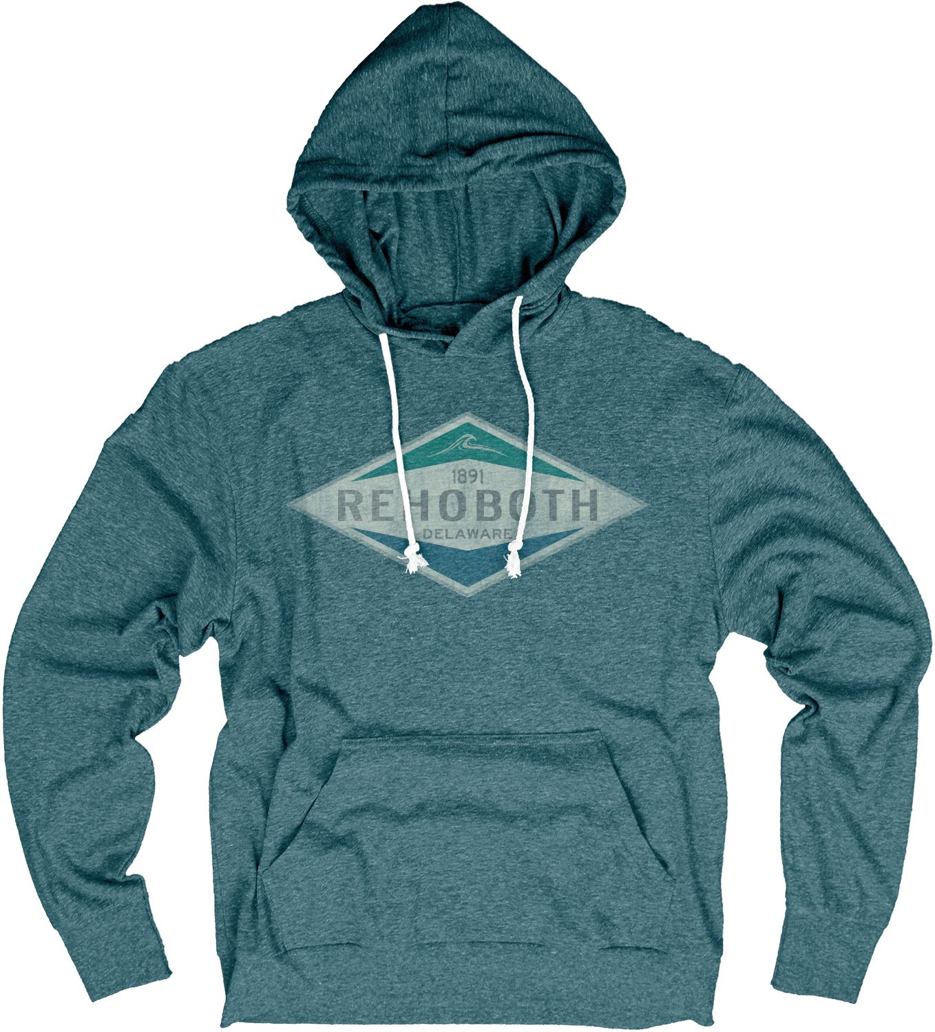 SLICK VALVE WAVE TRIBLEND HOOD, Color: TEAL, Size: S