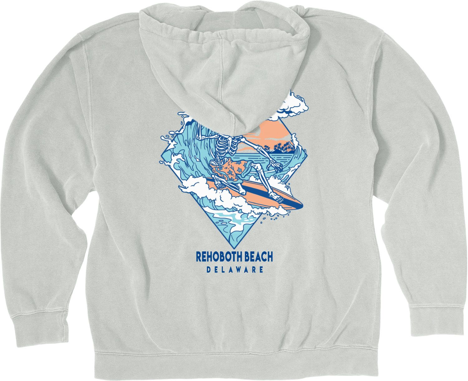 SURFING SKELETON HOODIE