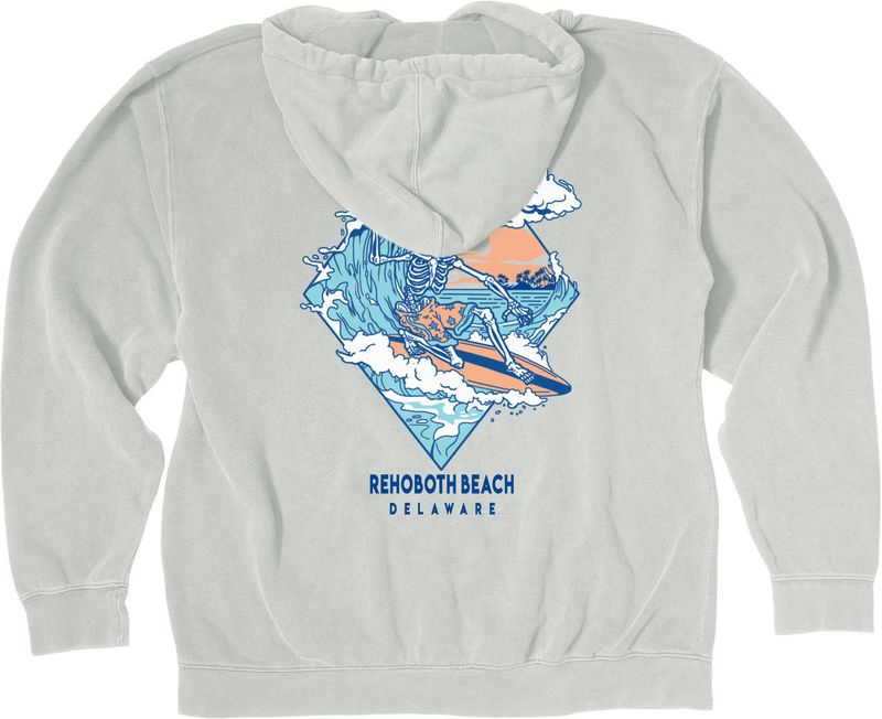 SURFING SKELETON HOODIE