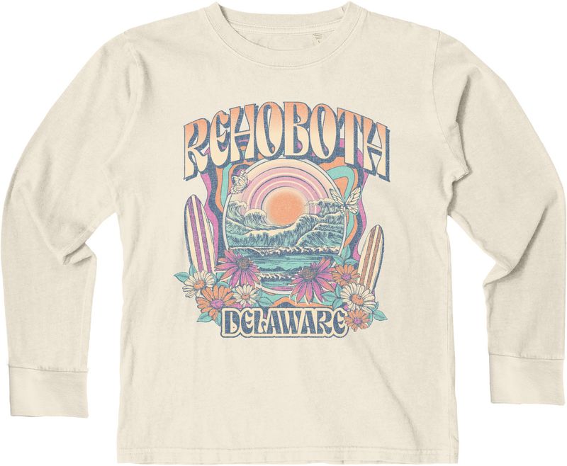 YOUTH SLANTLER WAVES LS TEE