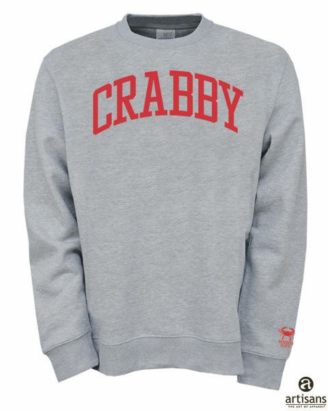 CRABBY BEACH CREWNECK