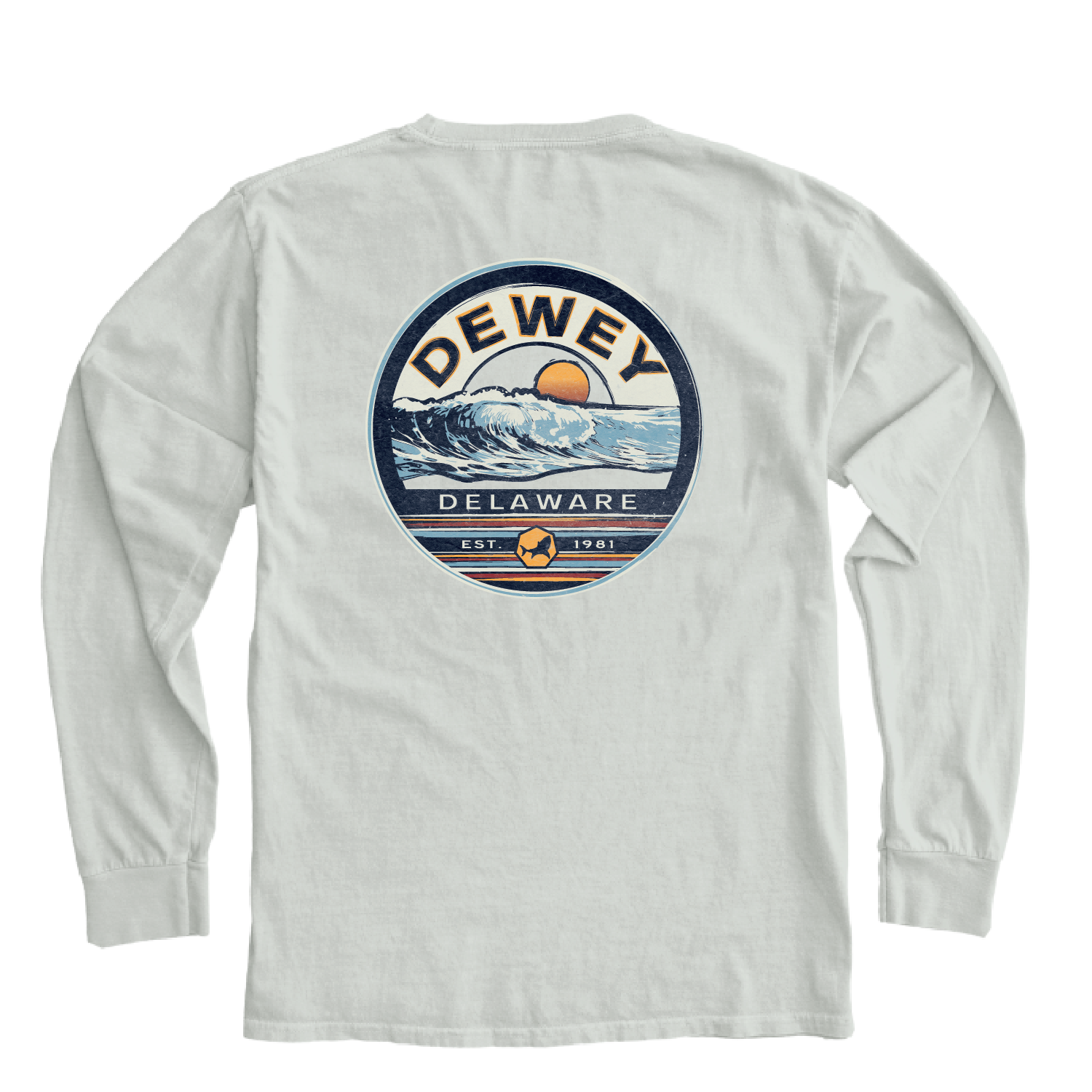 DEWEY DIVINATION WAVES LS TEE
