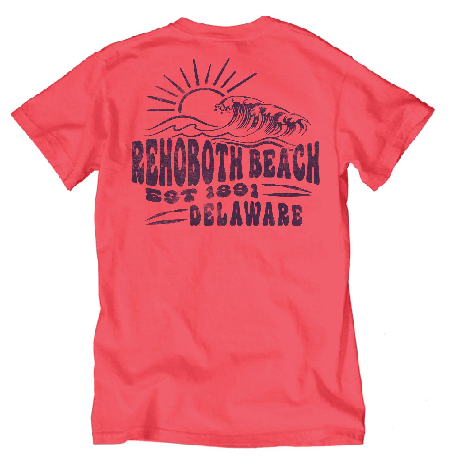 *DISCONTINUED LASKO WAVE SS TEE, Color: NEON CORAL, Size: S