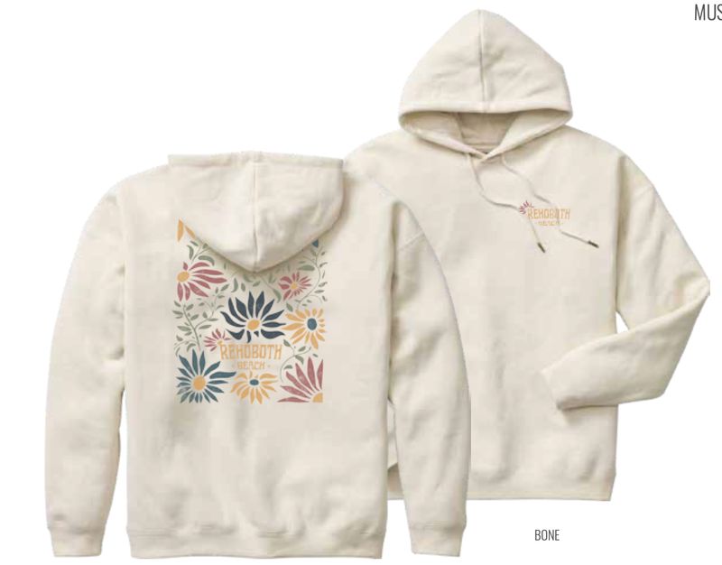 ILLUMINATION FLORAL RELAXED HOODIE