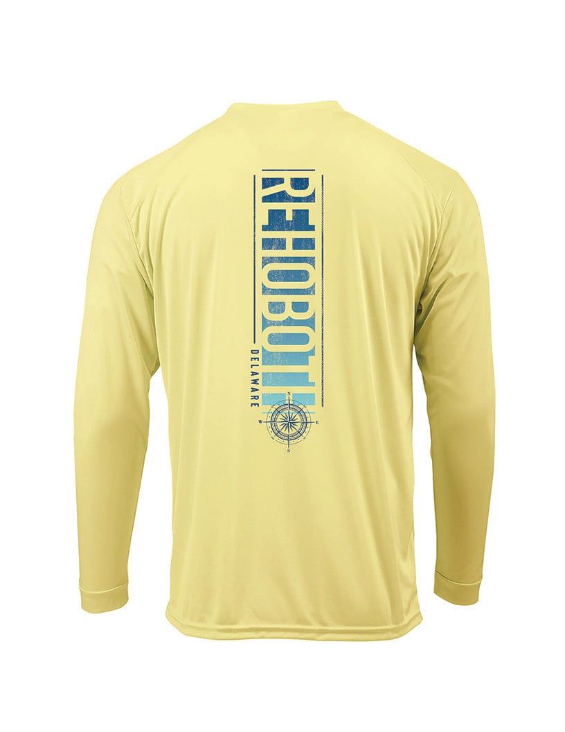 OUT OF HAND COMPASS SOLAR LS TEE, Color: BUTTER, Size: S