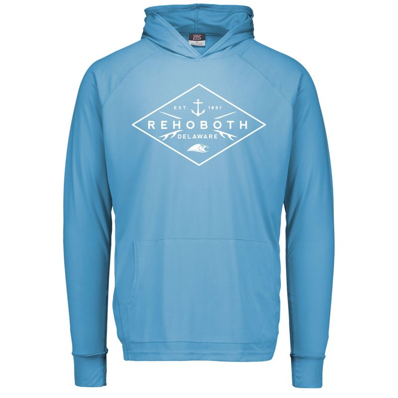 YOUTH SPF50 SUNPROOF SWIM HOODED LS TEE