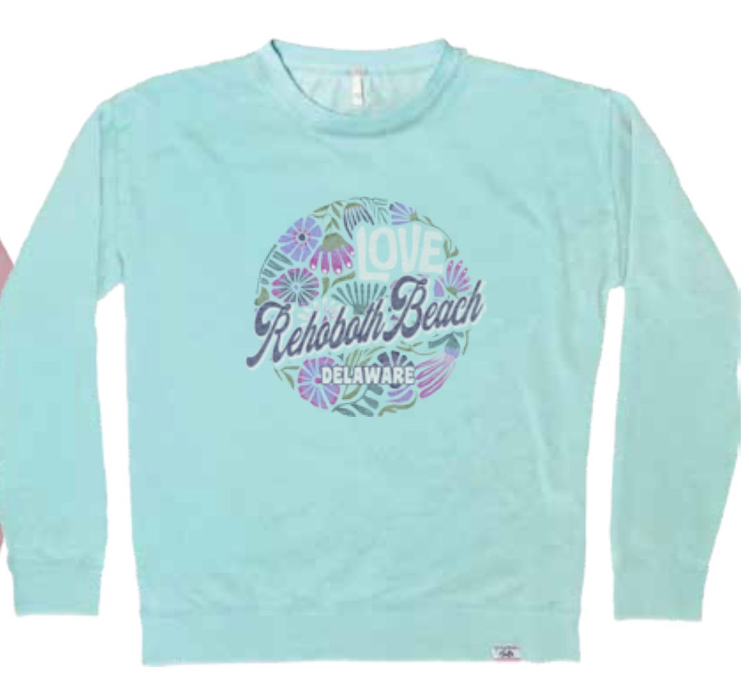 WOMENS WEATHERED OPULENT CREWNECK