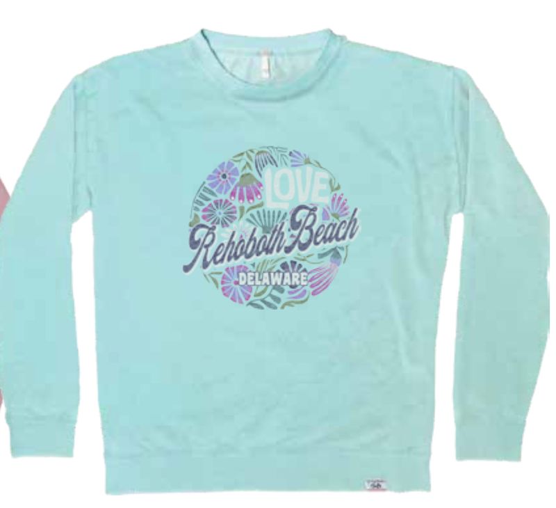 WOMENS WEATHERED OPULENT CREWNECK