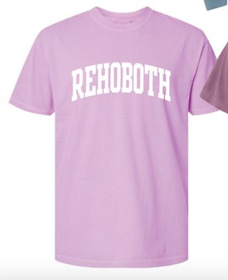 CLASSIC NEON VIOLET ARCH SS TEE