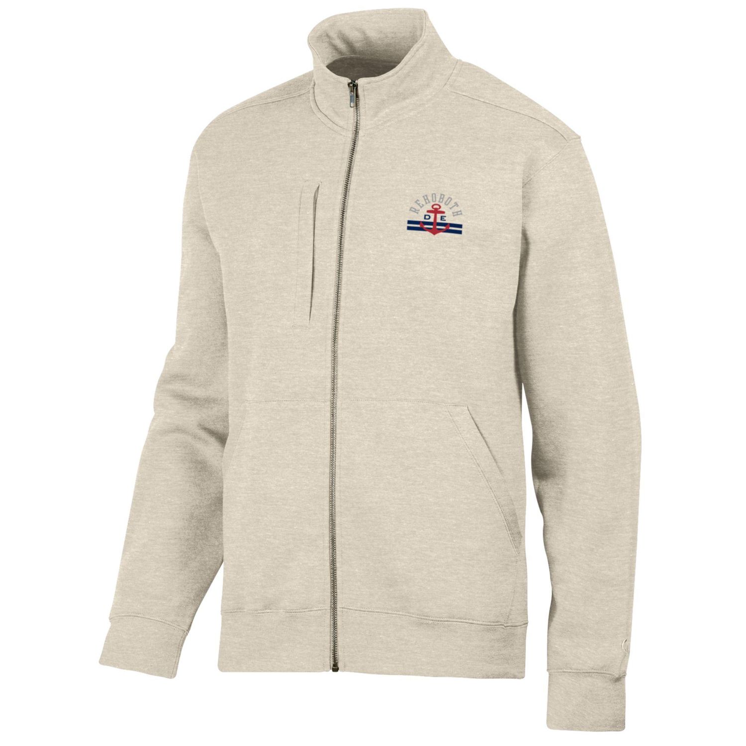 AIDAN BIG COTTON FULL ZIP, Color: OATMEAL, Size: S