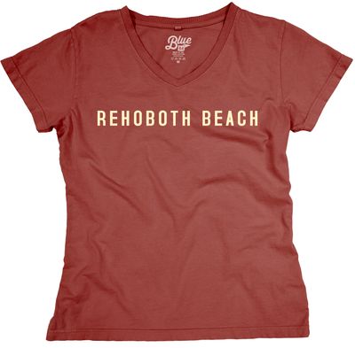 WOMENS SIMPLE SYRUP VNECK TEE