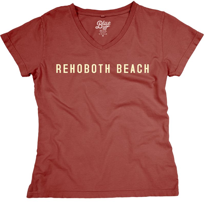 WOMENS SIMPLE SYRUP VNECK TEE