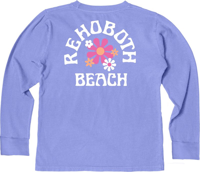 YOUTH POP CULTURE FLORAL LS TEE