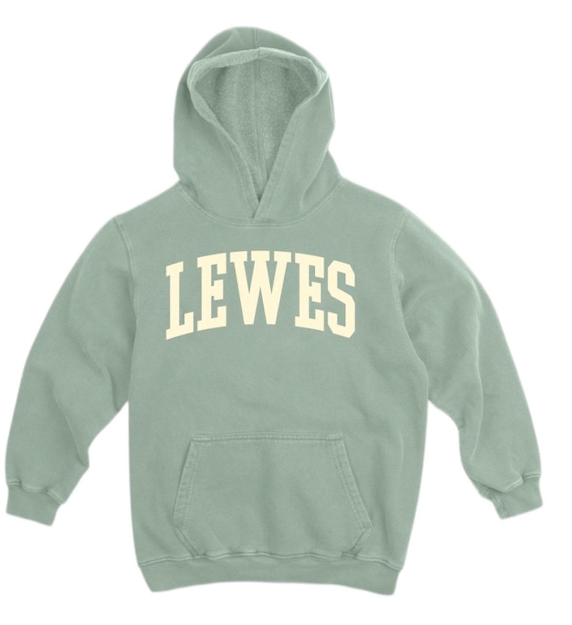 LEWES YOUTH CLASSIC HOODIE, Color: WASHED SAGE, Size: XS